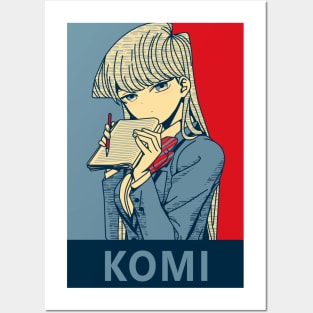 Komi Can't Communicate Poster Posters and Art